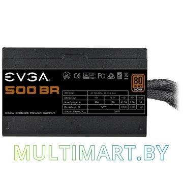 Блок питания EVGA 500W BR (100-BR-0500-K2) картинка 3